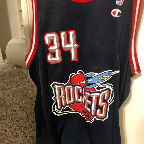 Hakeem Olajuwon Houston Rockets Authentic Jersey - Picture 1 of 3